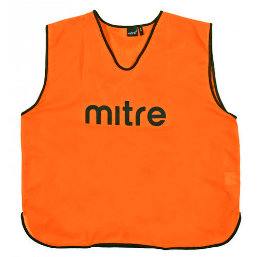 Mitre Training Bib - Orange - XXL Senior