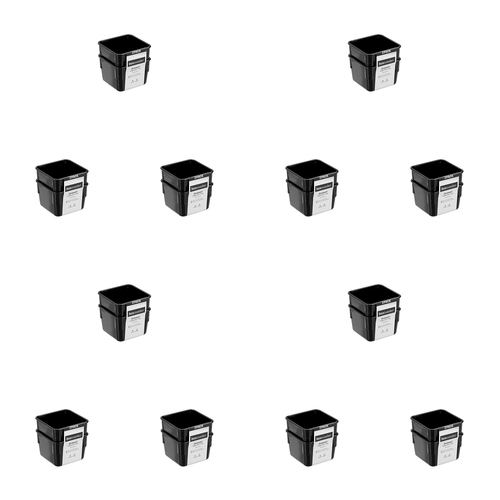 12PK Boxsweden Drawer Organiser Tray Square 7.5x5cm - Assorted