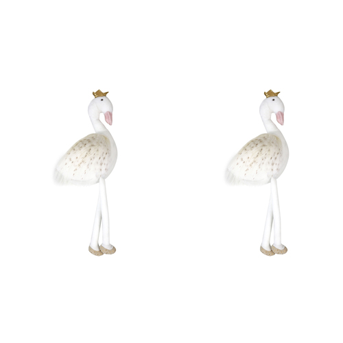 2PK Ollie & Paige Sophia The Swan Kids Stuffed Animal Toy 40cm