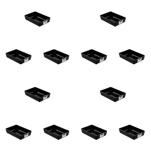 12PK Boxsweden Drawer Organiser Tray Rectangle 23x15cm - Assorted