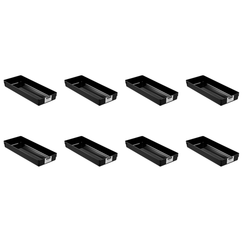 8PK Boxsweden Drawer Organiser Tray Rectangle 38x15cm - Assorted