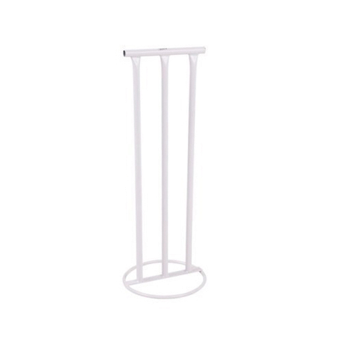 Regent 60x30cm Metal Cricket Stumps Sports Equipment - White