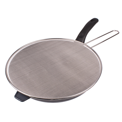 Appetito Stainless Steel 33cm Splatter Screen Round