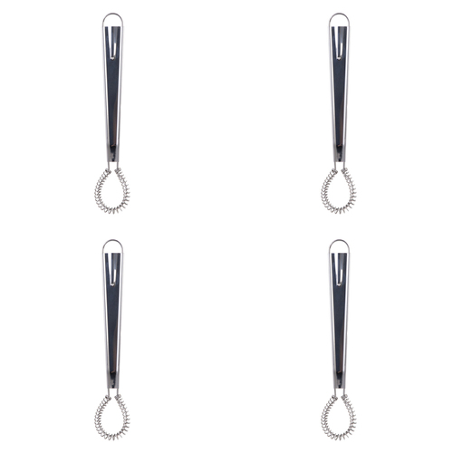 4PK Appetito Stainless Steel Little Gem Sauce Whisk Home Kitchen Cooking