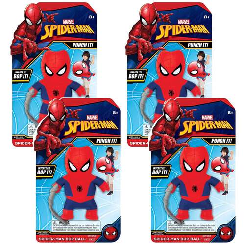 4PK Marvel Pop It Ball Kids/Children Play Toys 8y+ - Assorted 
