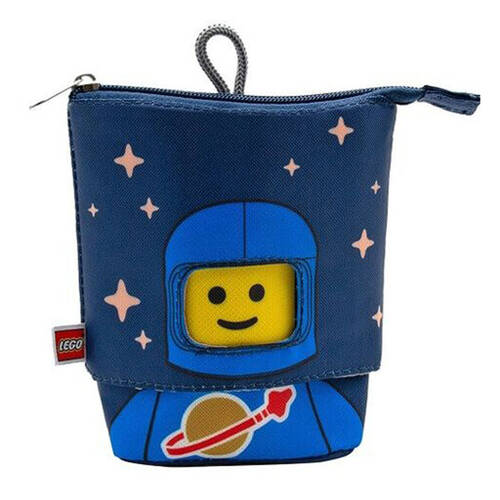Lego Spaceman Blue Pop Pencil Case Organiser Kids School Stationery