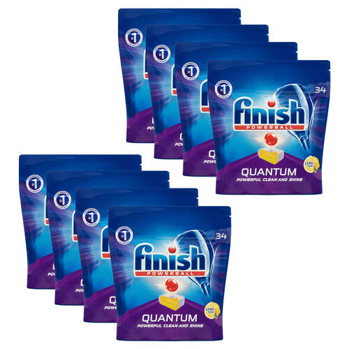 272PK Finish Quantum Dishwashing Tablets - Lemon Sparkle