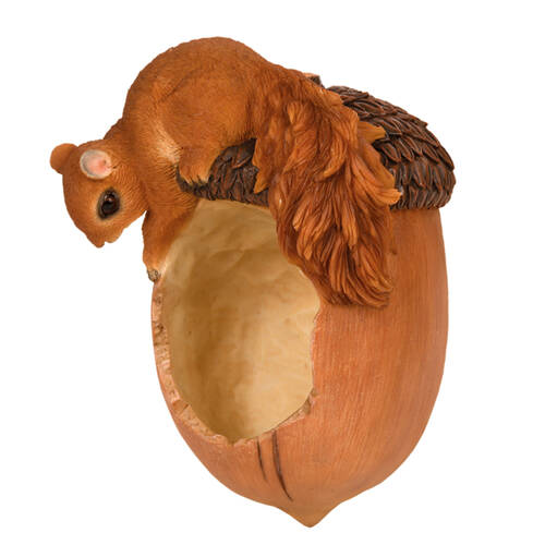 Esschert Design Acorn Feeding Bowl Garden Decor 25cm Brown