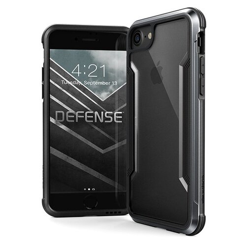 X-Doria Raptic Shield Case/Cover For Apple iPhone 6/7/8/SE - Black