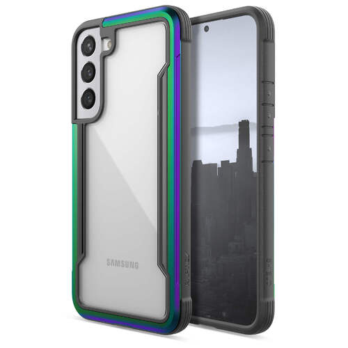 X-Doria Raptic Shield Pro Case/Cover For Samsung Galaxy S22+ - Iridescent