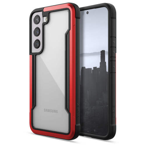 X-Doria Raptic Shield Pro Shockproof Case For Samsung Galaxy S22 - Red