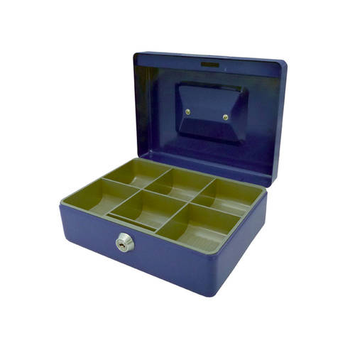 Esselte Classic Cash Box No.8 - Blue