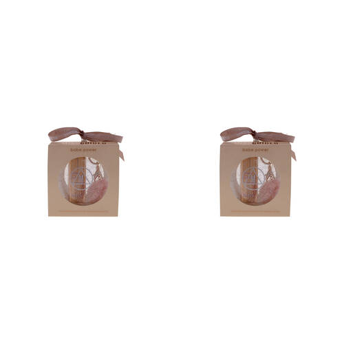 2x 2pc Misguided Babe Power 10ml EDP Pompom Key Ring Set