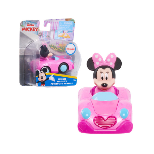 Disney Junior Mickey Minnie Mouse Diecast Toy Vehicle Car Kids Toy 3y+