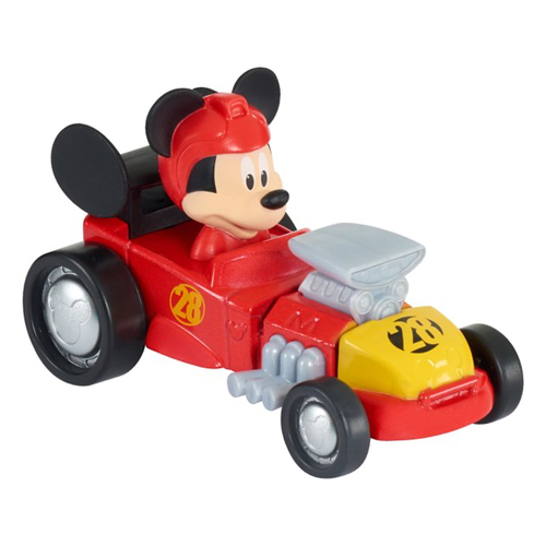 Disney Junior Mickey Mouse Roadster Racers Diecast Funhouse Vehicle Car w/Helmet 3y+