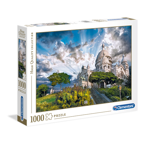 1000pc Clementoni Montmartre 69x50cm Jigsaw Puzzle