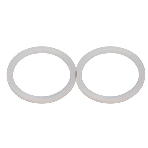 2x Euroline 10-Cup Replacement Gasket for 3952 Coffee Maker - White