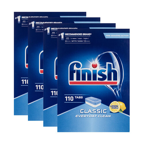 Finish Lemon Classic Pack 440 Tabs Tablets for Dishwashing Dishwasher