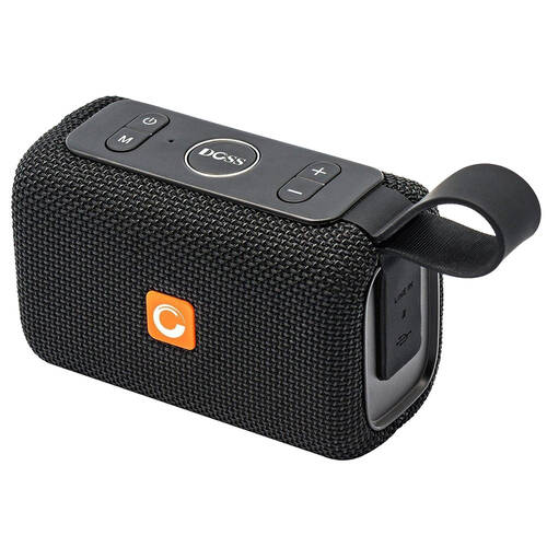 Doss E-Go Waterproof Bluetooth Speaker - Black