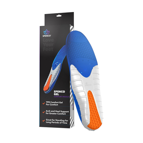 Spenco Gel Comfort Foot Insole Cushion Support W 5-6.5
