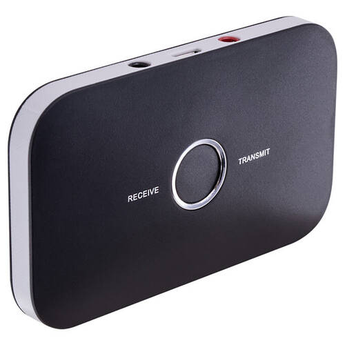 Pro2 Wireless Bluetooth Music Transceiver Portable w/Built-In Battery Black