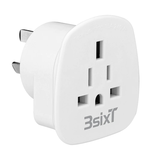 3SixT Universal World Travel Adaptor To AU/NZ Power Plug