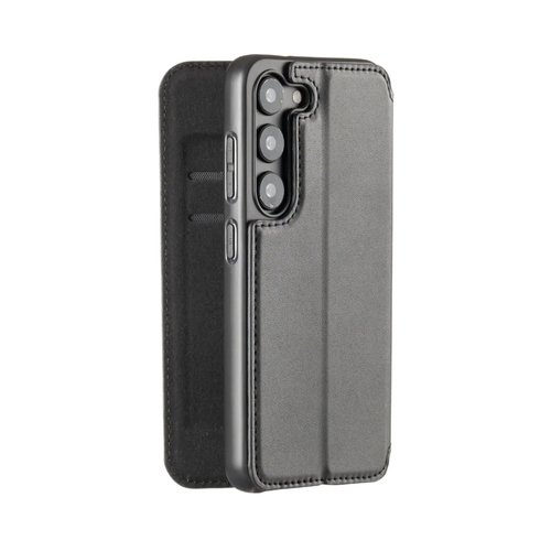 3sixT 6.1" Samsung Galaxy S23 SlimFolio Wallet Phone Case Black