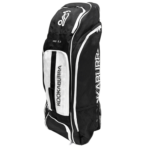 Kookaburra Pro 2.0 Cricket/Sports Duffle Bag Black/Grey/White