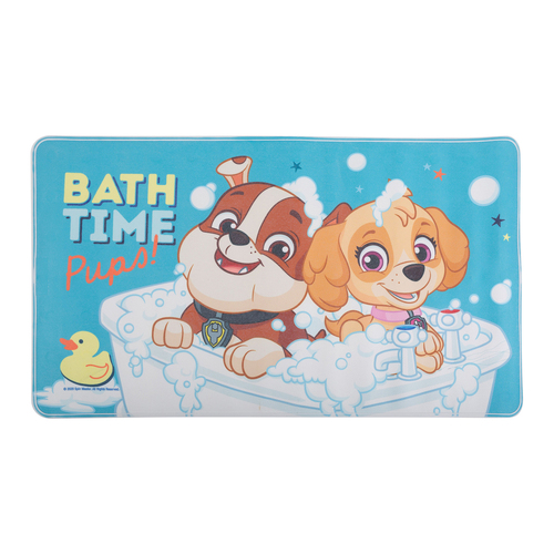 Haven Paw Patrol TPE Kids/Children Non-Slip Bath Mat Rectangle 12m+
