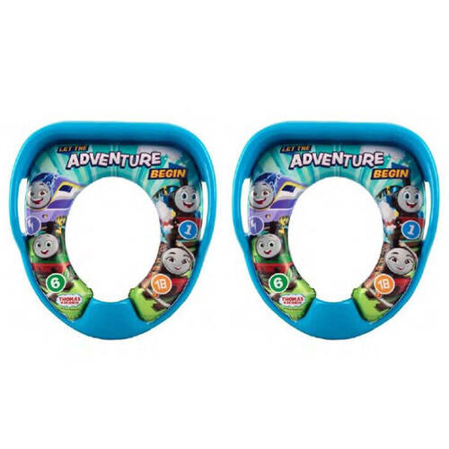 2PK Thomas & Friends Soft Potty Seat 32.5cm Kids Toilet Training 24m+