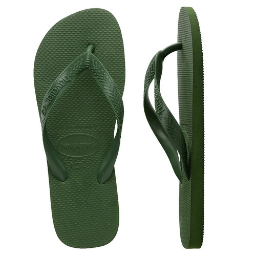 Havaianas Top Amazonia Green Mens/Womens Thongs Size BR 37/38 US 7/8W 6/7M