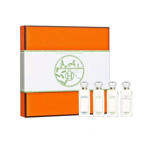 4pc Hermes Minis Set La Collection Des Parfums-Jardins EDT 7.5ml