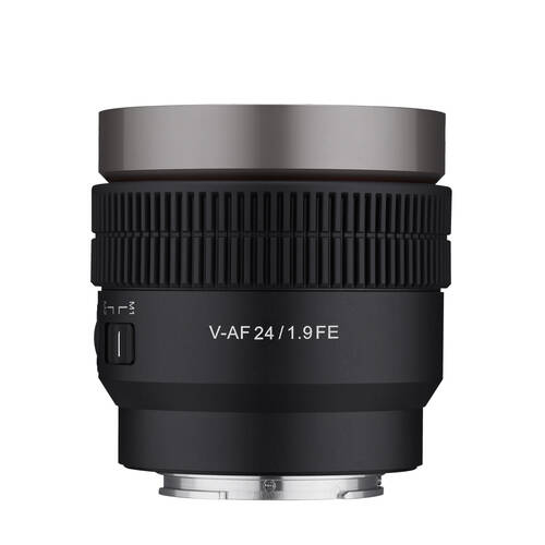 Samyang 24mm T1.9 V-AF Camera Lens for Sony FE Full Frame Black
