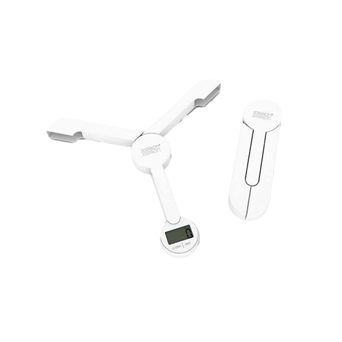 Joseph Joseph TriScale Folding Digital Kitchen Scale 20cm - White