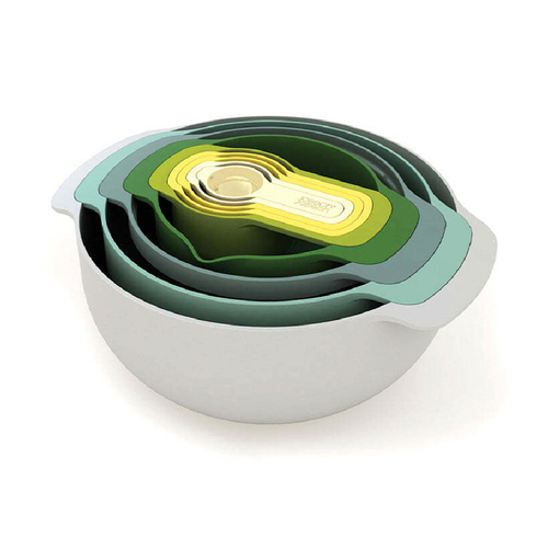 Joseph & Joseph Nest9 Plus Opal Cooking/Measuring Cup Set 