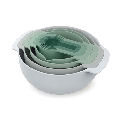 Joseph & Joseph Nest 9 Plus 9-piece food preparation set - Editions (Sage)