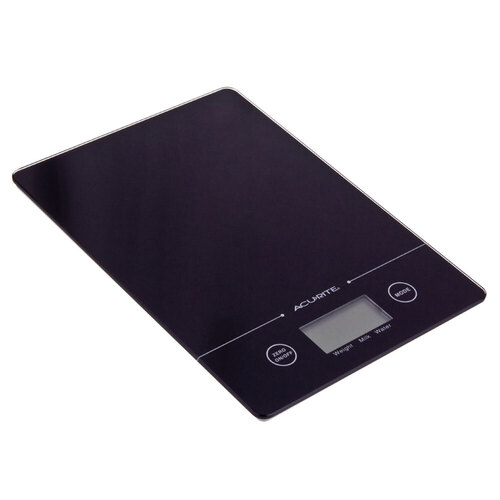 Acurite Slim Line Digital Kitchen Scale 1g/5kg Black