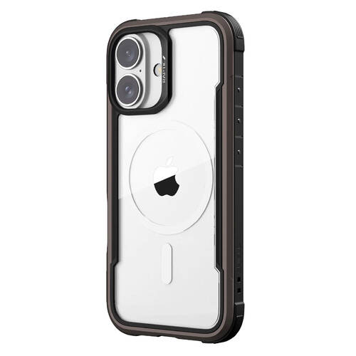 X-Doria Raptic Shield MagSafe Case For iPhone 16 Plus Moka