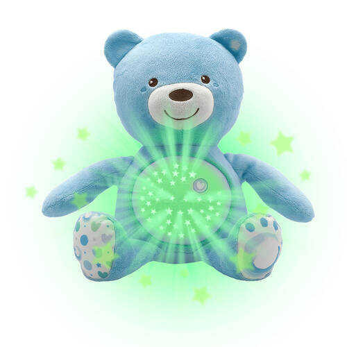 Chicco Lullaby Baby Bear Soft Toy Blue