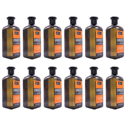 12PK XHC Nourishing Anti-Dandruff Ginger Shampoo 400ml SLES & Paraben-Free