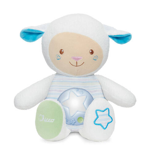 Chicco Lullaby Sheep Night Light w/ Voice Recording Blue