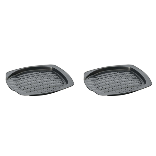 2PK Wiltshire Easybake Non-Stick Chips/Wedges Tray 35x32cm