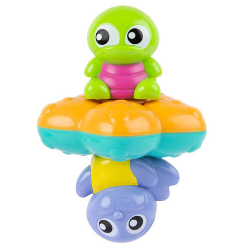 Playgro Topsy Turvy Turtle Baby/Infant Floatable Toy 9m+