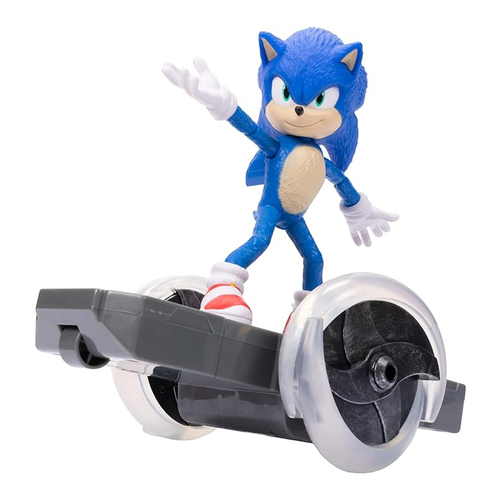 Sonic The Hedgehog 2 Movie Sonic Speed Remote Control Toy 3y+