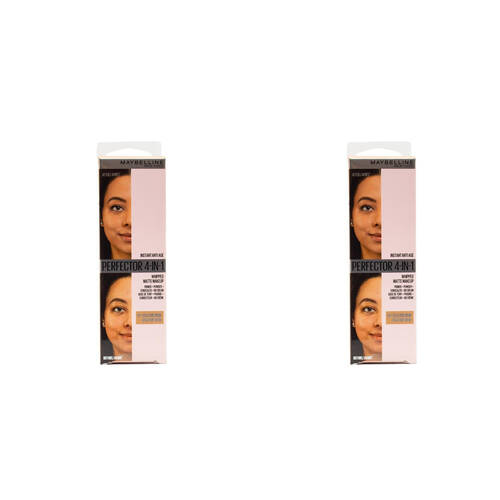 2PK Maybelline 30ml Perfector 4-in-1 Concealer Whipped Matte Light Medium #02