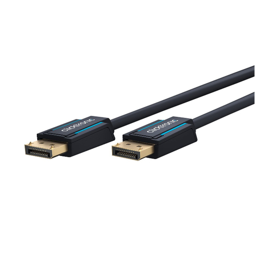 Clicktronic 3m Display Port Cable Monitors/Projector 1.4 Male to M