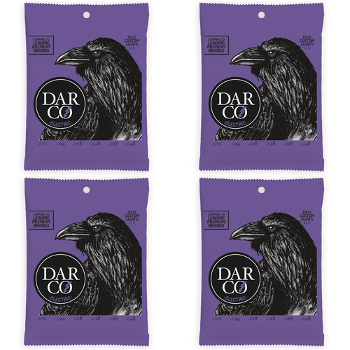 4PK Martin Guitar D915 Darco Electric String Nickel Plated Steel Custom Light