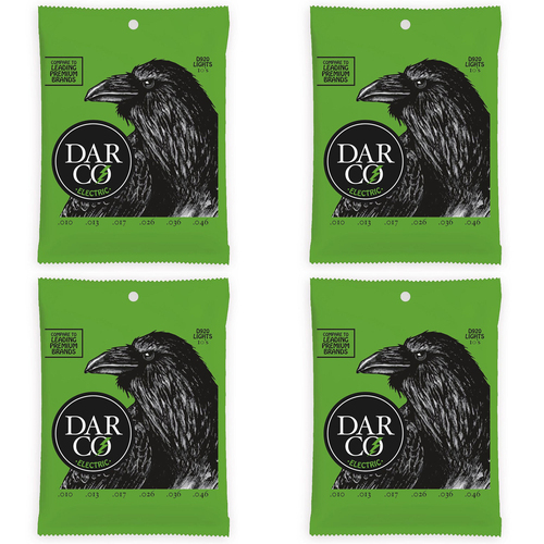 4PK Martin Guitar D920 Darco Electric Instrument String Nickel Plated Steel Light