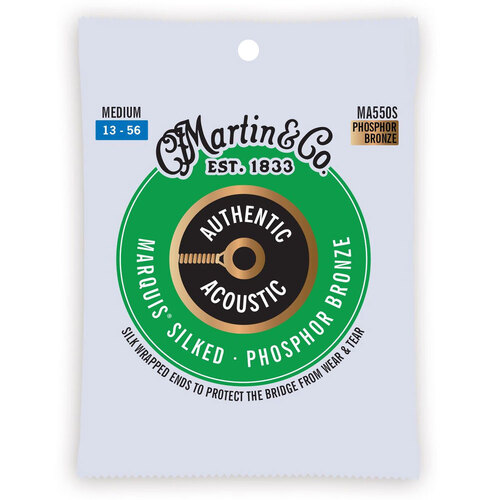 Martin Guitar MA550S Authentic Silked String 92/8 Phosphor Bronze Medium
