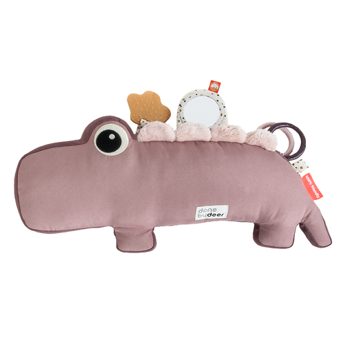 Done By Deer 41cm Tummy Time Activity Toy Croco Powder 0+